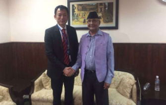 常青树胶业董事长郑秀明先生访问尼泊尔圆满成功